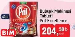PRİL EXCELLENCE BULAŞIK MAKİNESİ TABLETİ